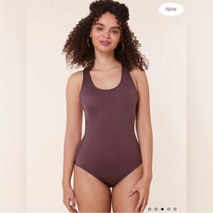 Andie Women's One Piece Swimsuit - Deep Plum